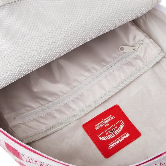 Sprayground Design Storm DLXSV Backpack🔥New White Bookbag Large School Bag - Picture 8 of 9